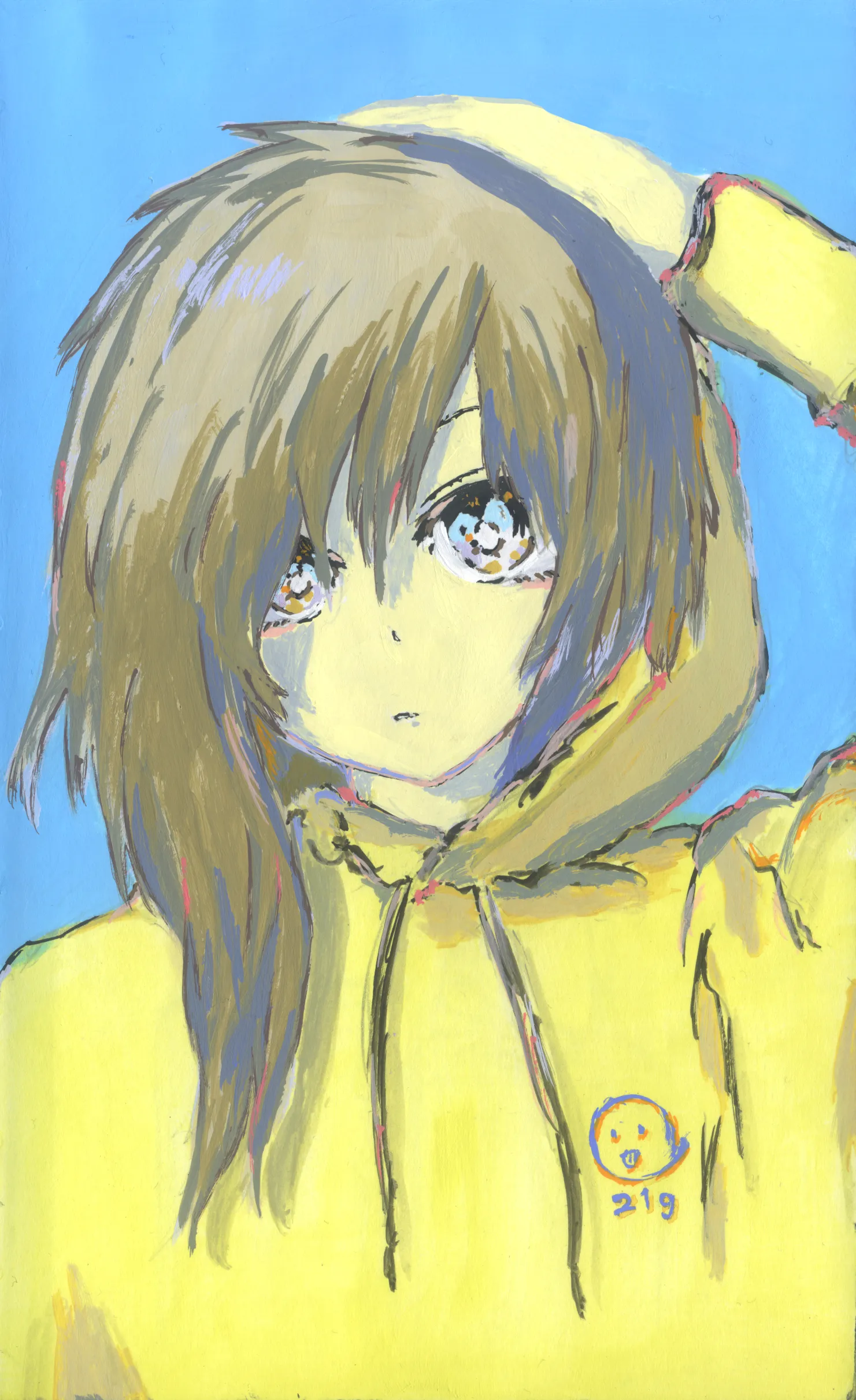 hoodie pixiv のイラストレーション作品