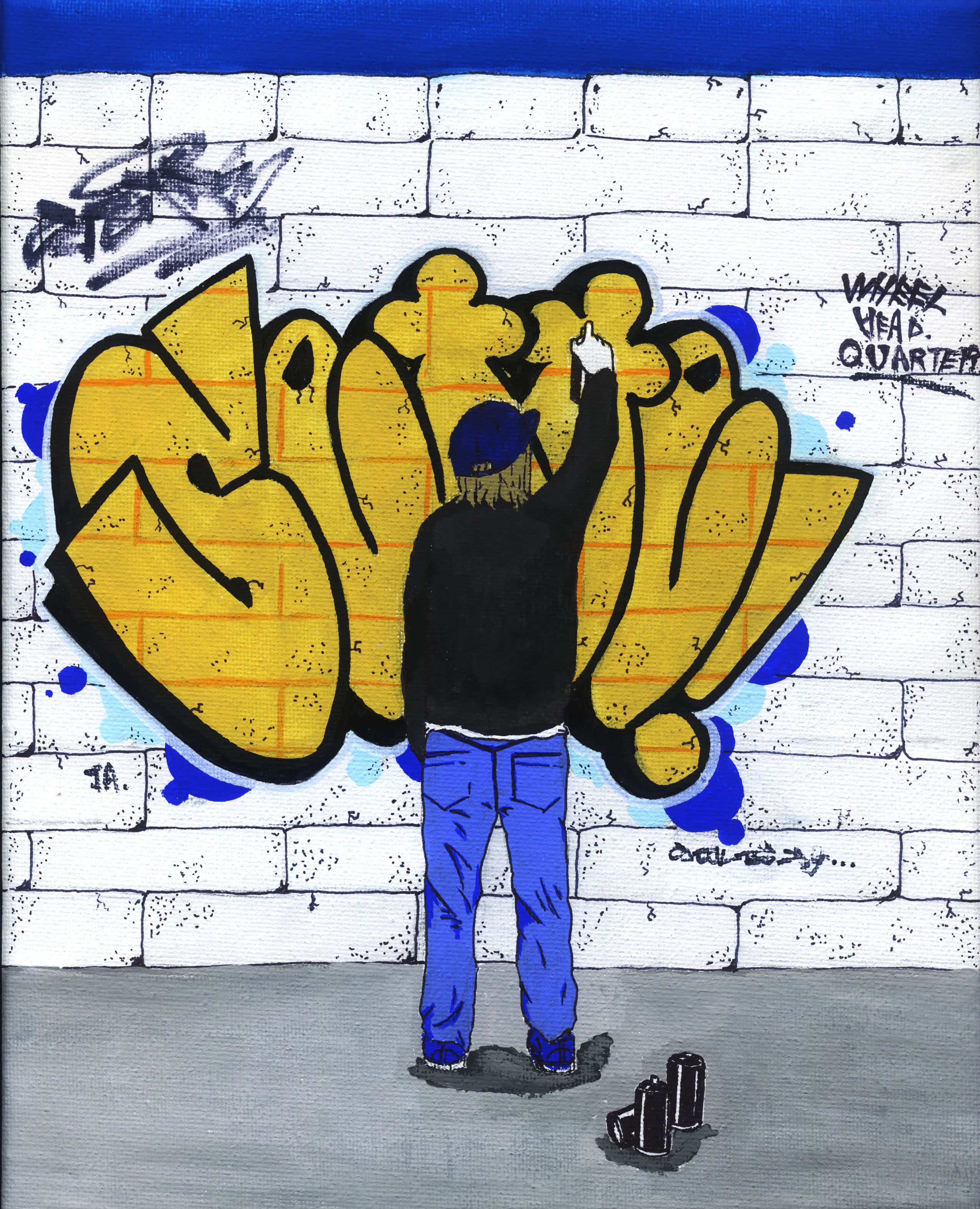 sette graffiti pixiv のイラストレーション作品