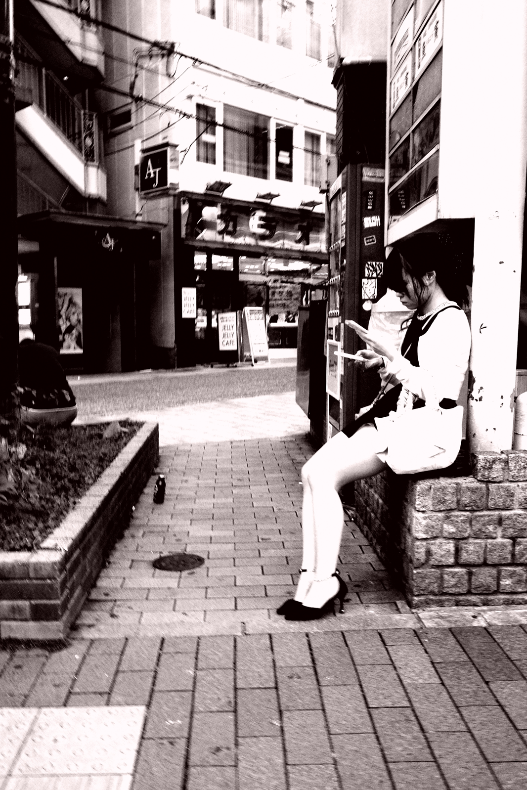 街や室内にいる人物を主題にした写真